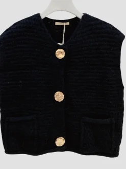 Cheap HippieChic Gilet Sans Manches Crochet