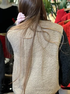 Sale HippieChic Gilet sans Manches Poches Plates