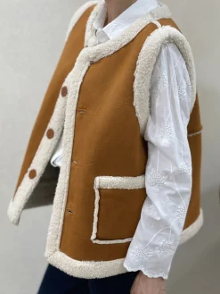 Cheap HippieChic Gilet sans Manches Réversible