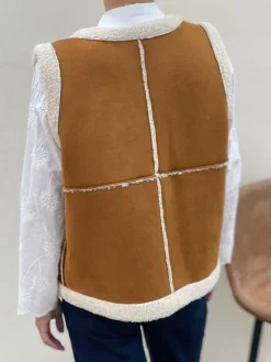 Cheap HippieChic Gilet sans Manches Réversible