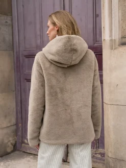 Best Sale HippieChic Imperméable Réversible Court Fourrée