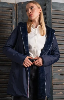 Shop HippieChic Imperméable Réversible Marius Noir