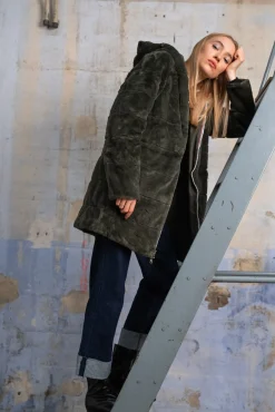 Shop HippieChic Imperméable Réversible Marius Noir