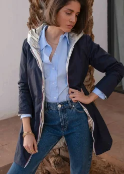 Shop HippieChic Imperméable Réversible Rembourrée Kakidoré