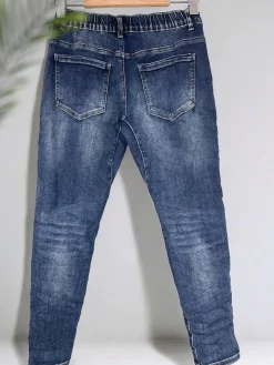 Best Sale HippieChic Jean Melly 2 Boutons BleuJean