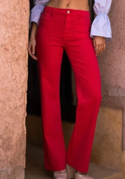 Best Sale HippieChic Jean Soan Rouge