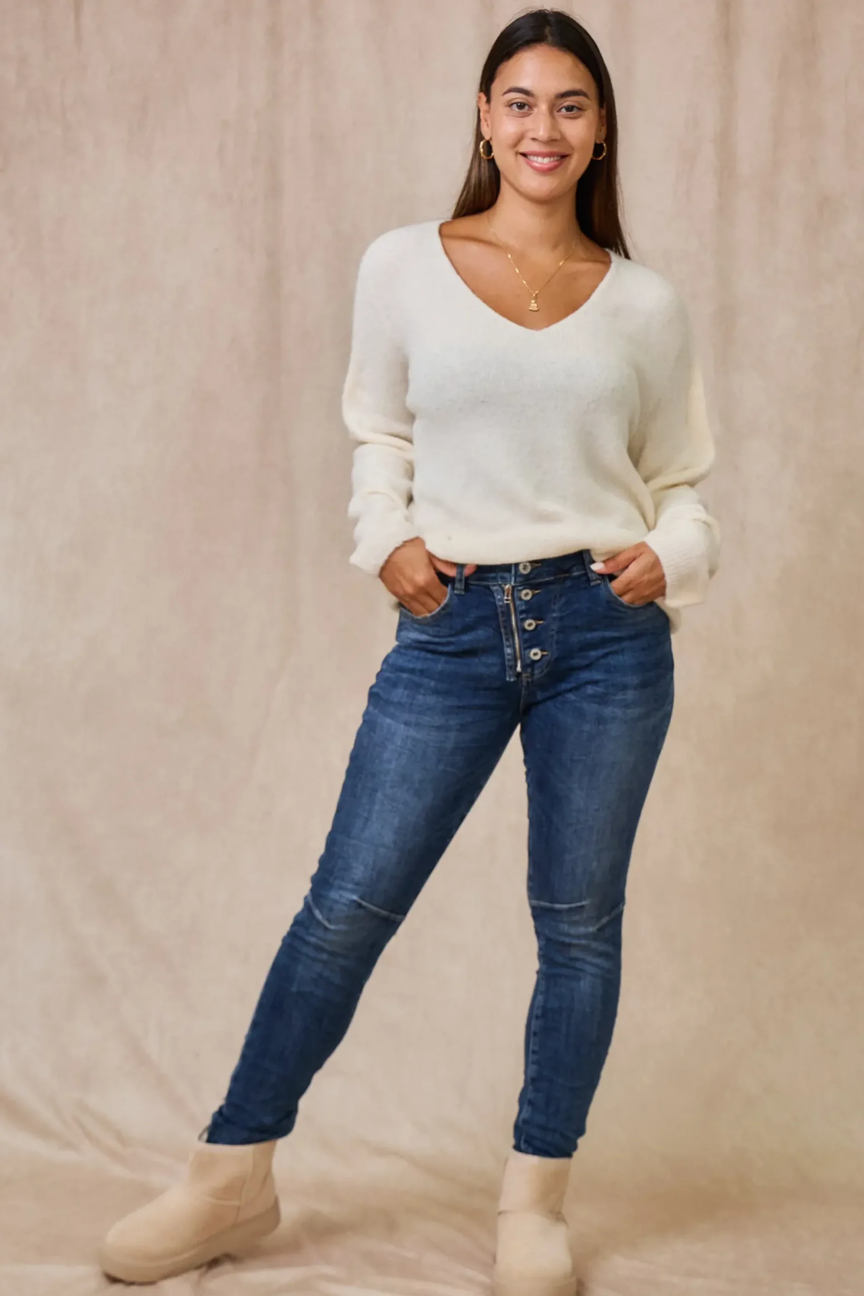 Fashion HippieChic Jeans Melly BleuJean