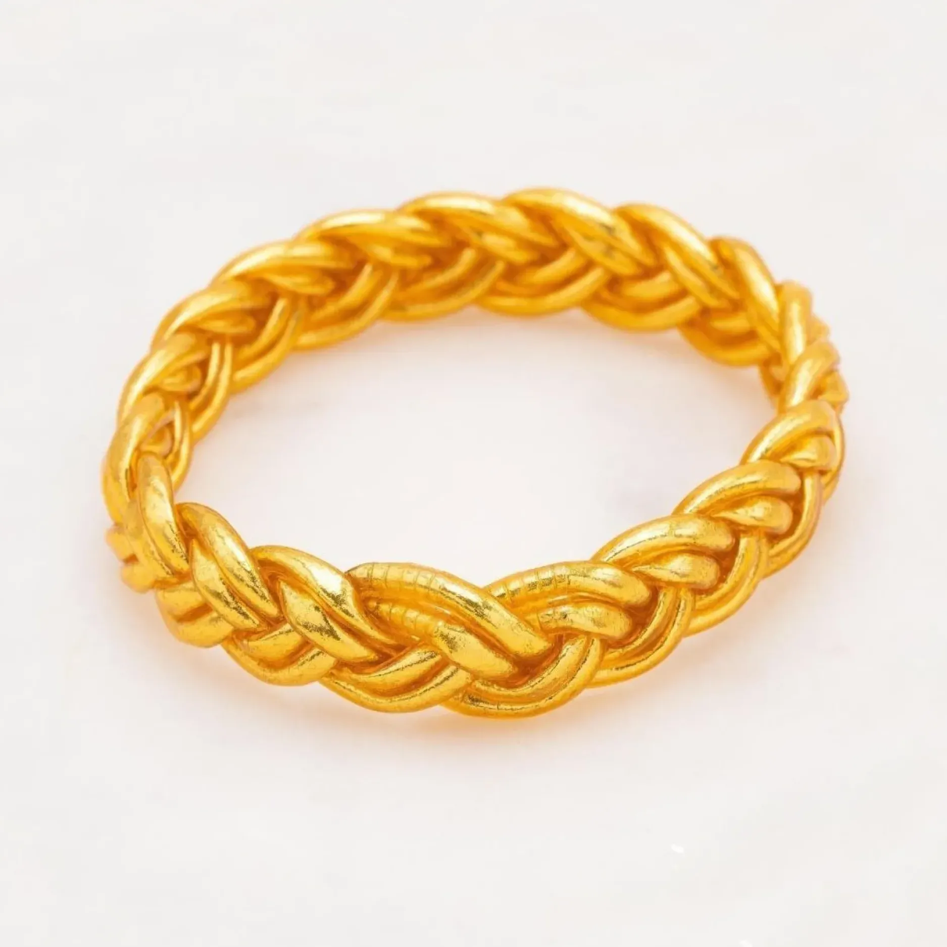 Flash Sale HippieChic Jonc Bouddhiste Double Tresse