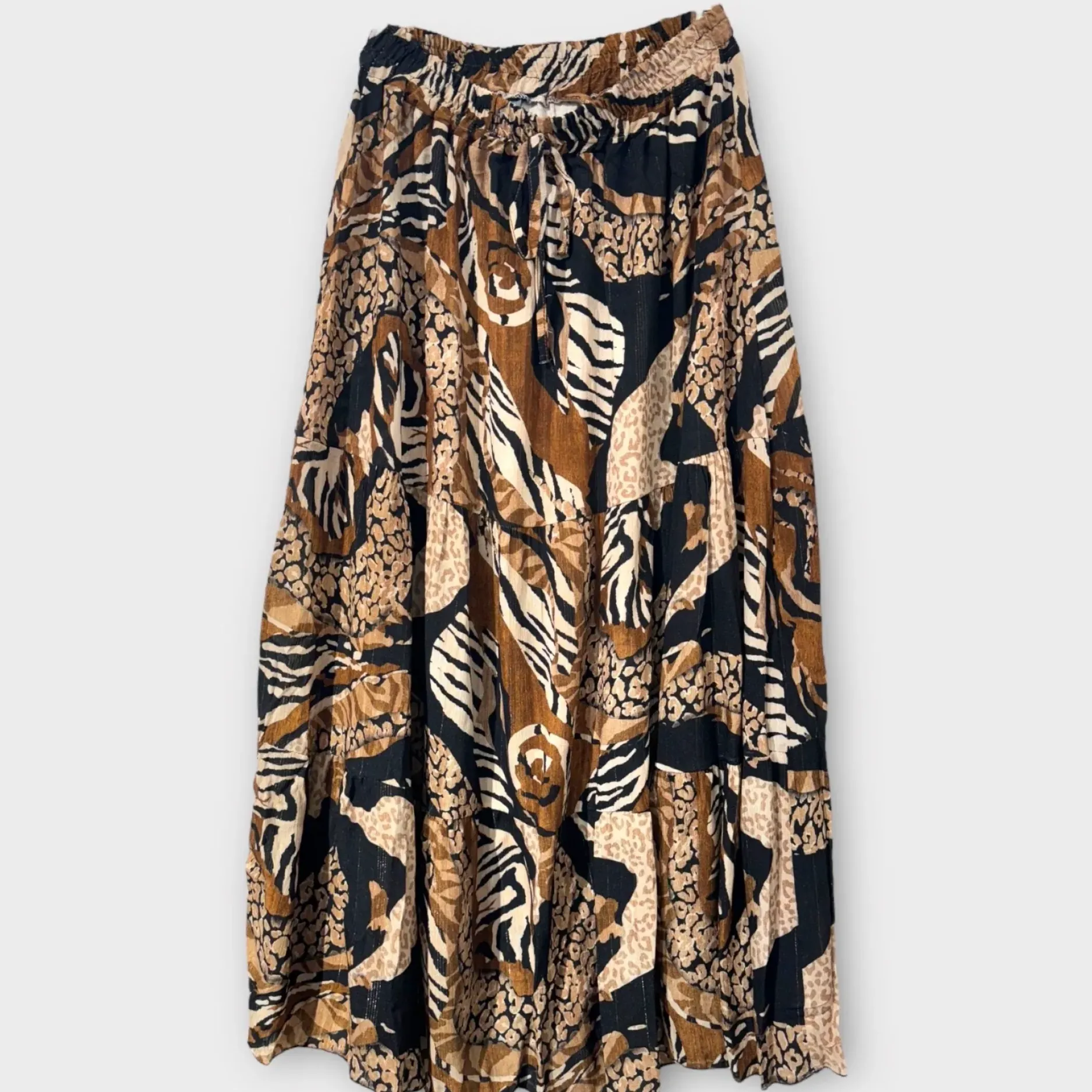 Online HippieChic Jupe Animal Print