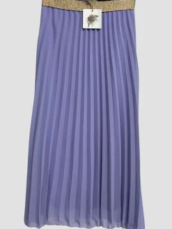 Store HippieChic Jupe Plissée Aurora Marine