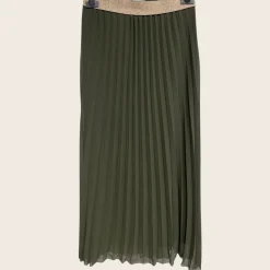 Store HippieChic Jupe Plissée Aurora Marine