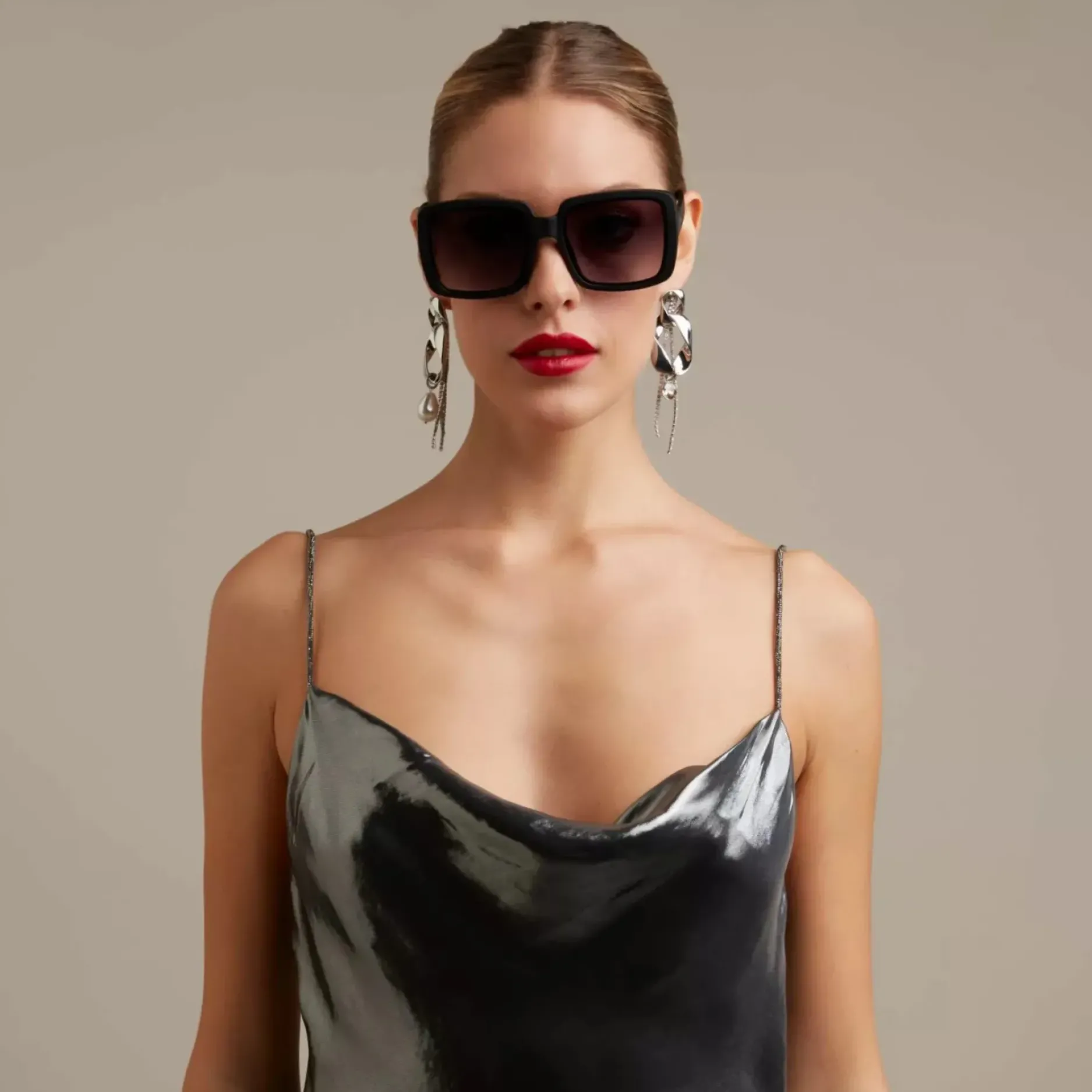 Cheap HippieChic Lunettes Alessia MarronMarbré