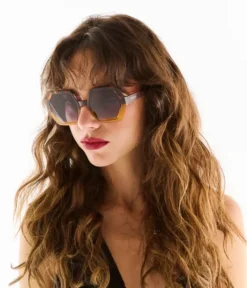 Fashion HippieChic Lunettes Emma Jaune