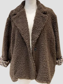 Online HippieChic Manteau Bouclette du 44 au 50