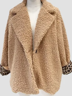 Online HippieChic Manteau Bouclette du 44 au 50