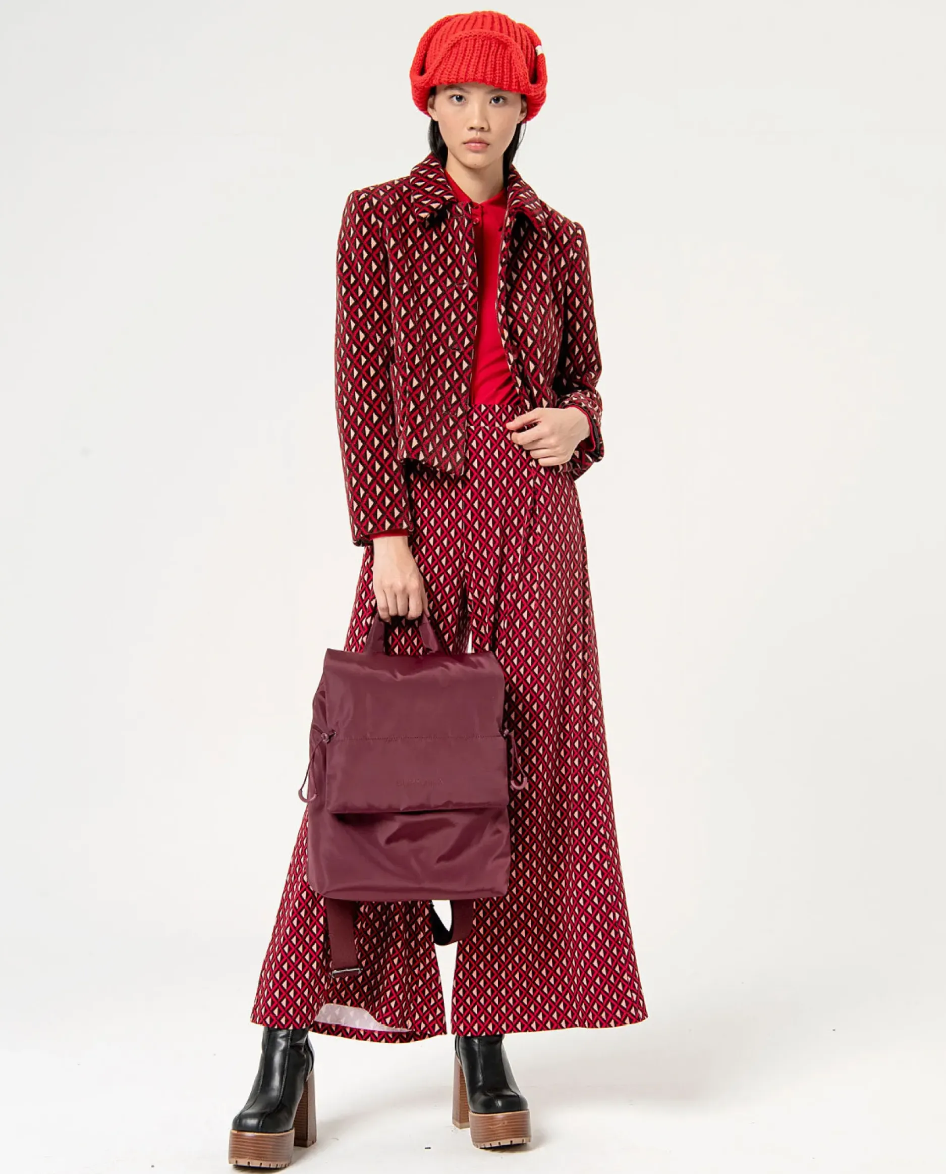 Cheap HippieChic Manteau Court en Jacquard