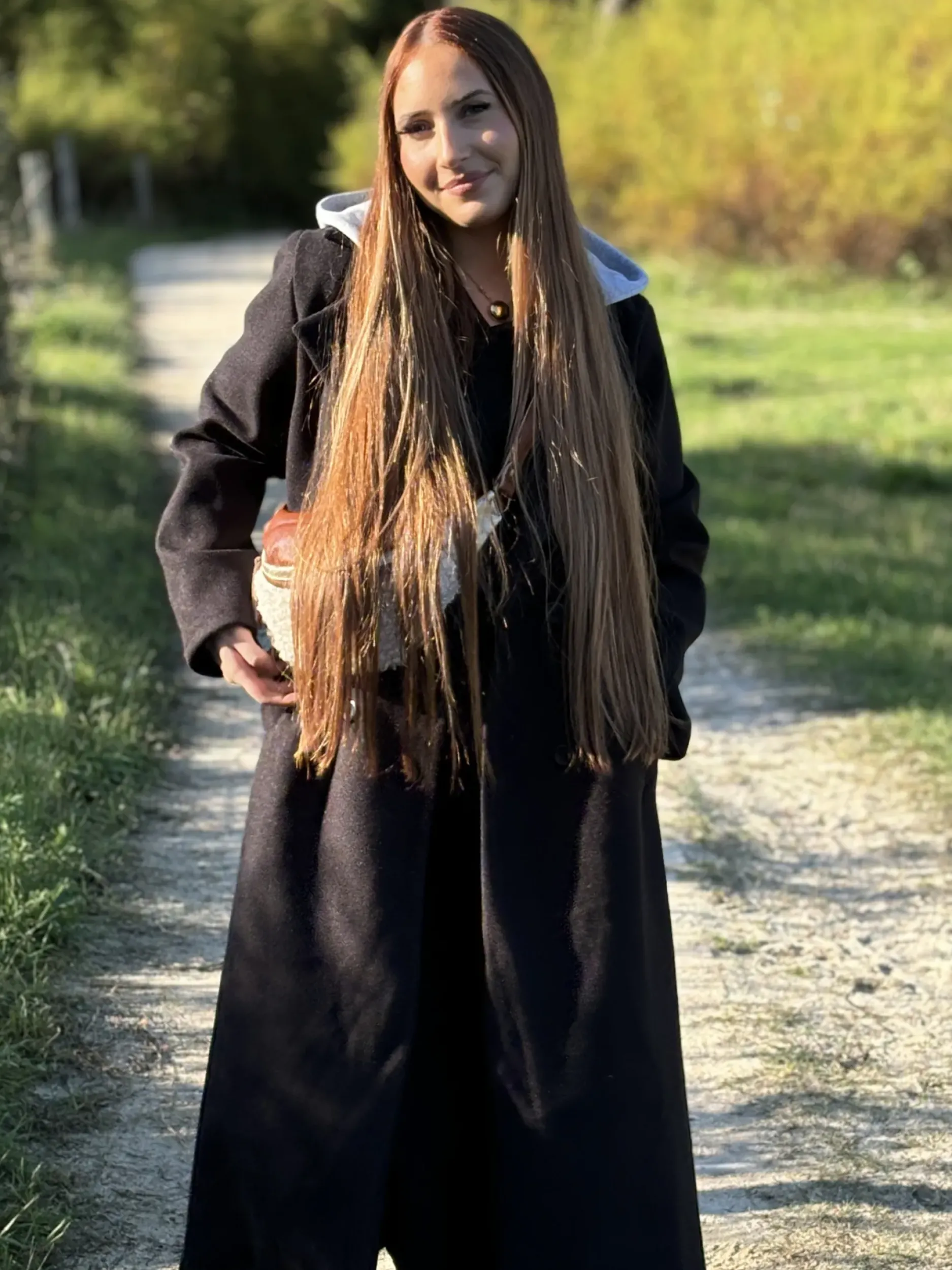 Clearance HippieChic Manteau Long à Capuche