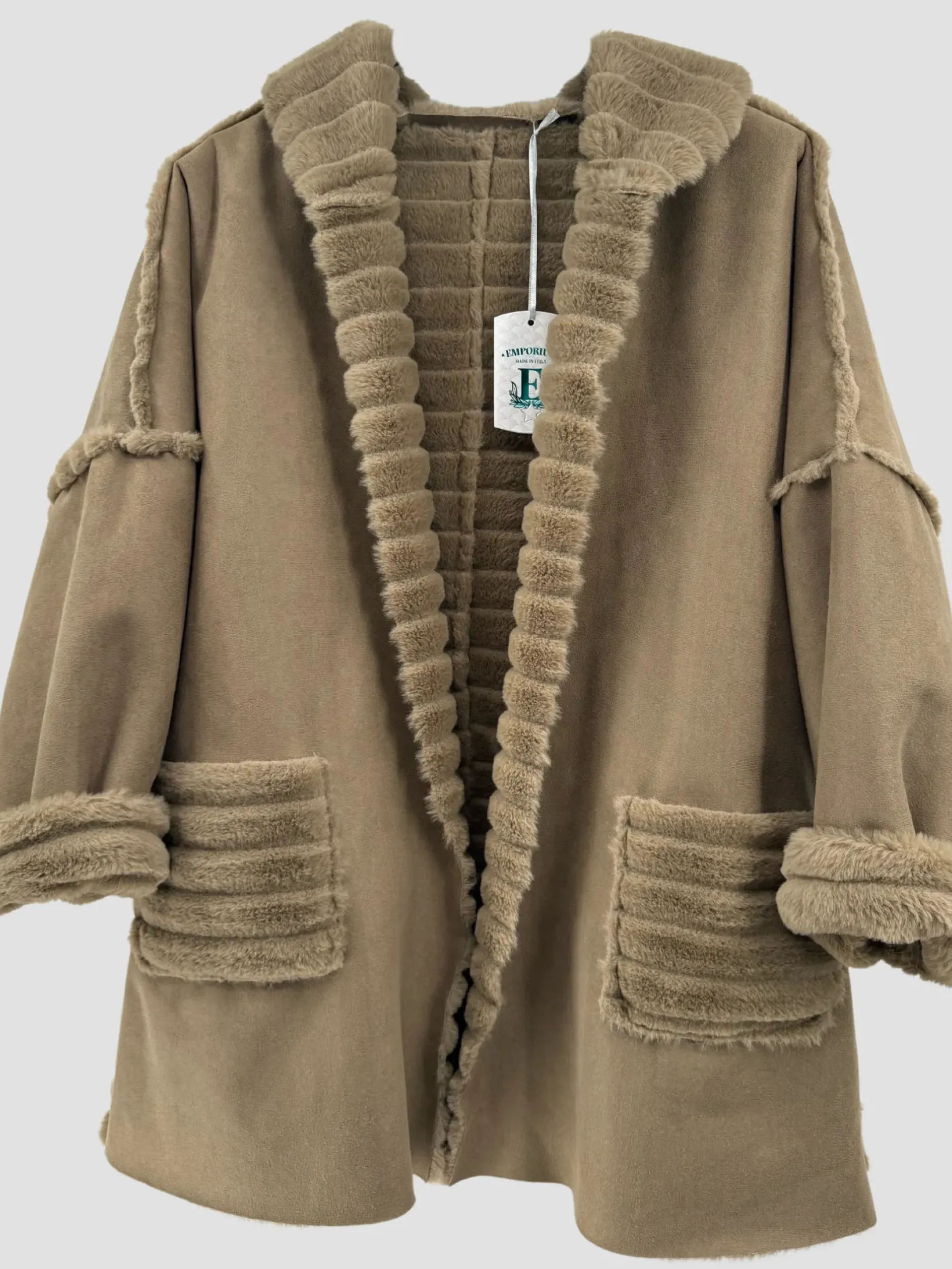 Sale HippieChic Manteau Réversible Fourrure