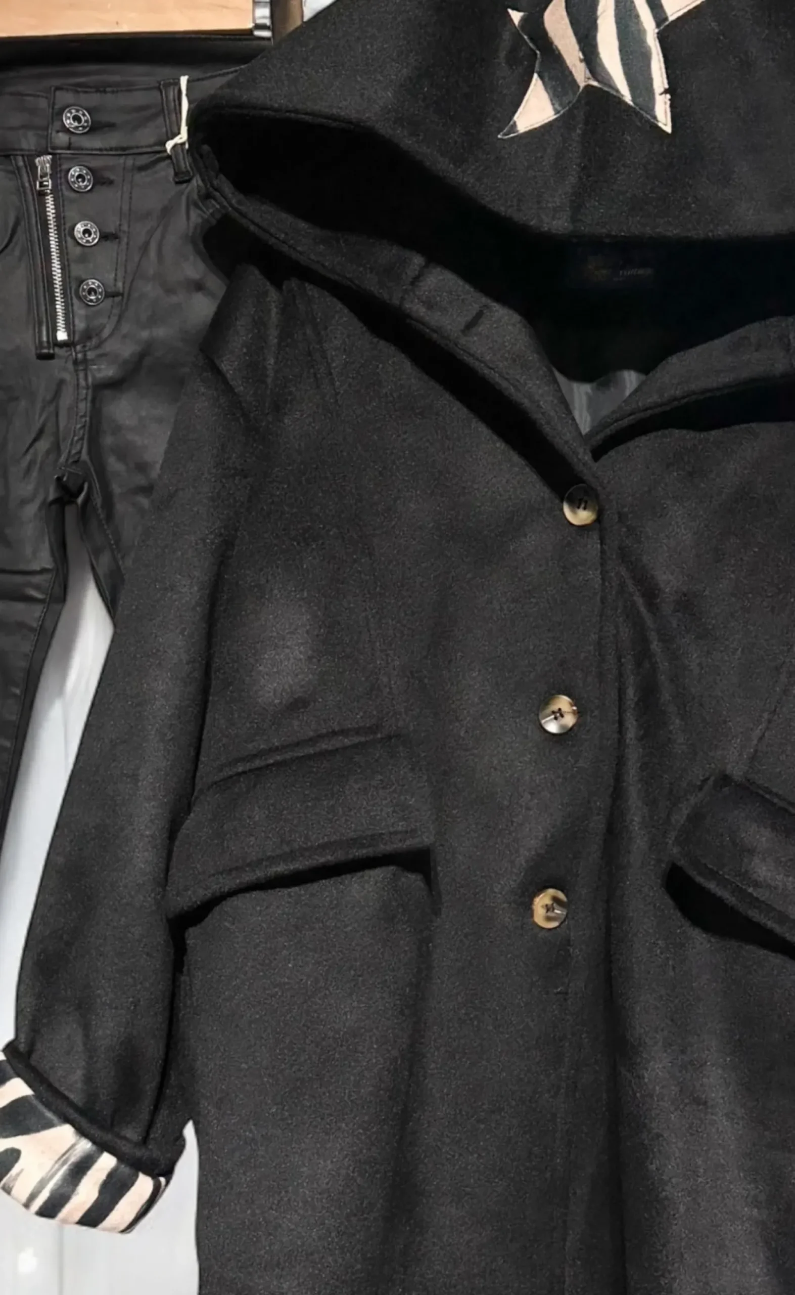 Online HippieChic Manteau Star Zébra