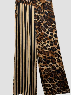 Shop HippieChic Pantalon Bi-Color