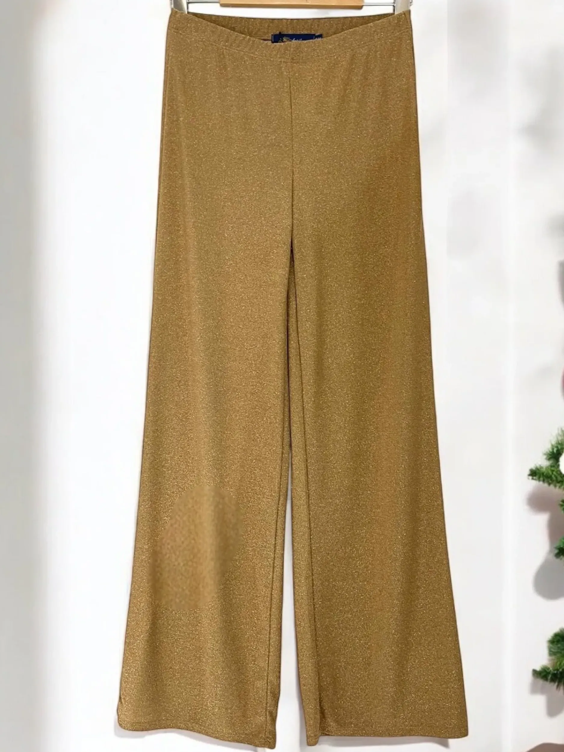 Cheap HippieChic Pantalon Fluide Doré