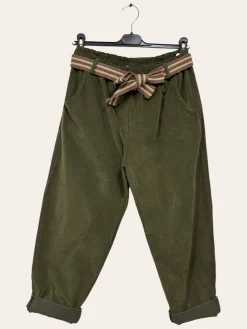 Hot HippieChic Pantalon Lucinda Velours du 44 au 48