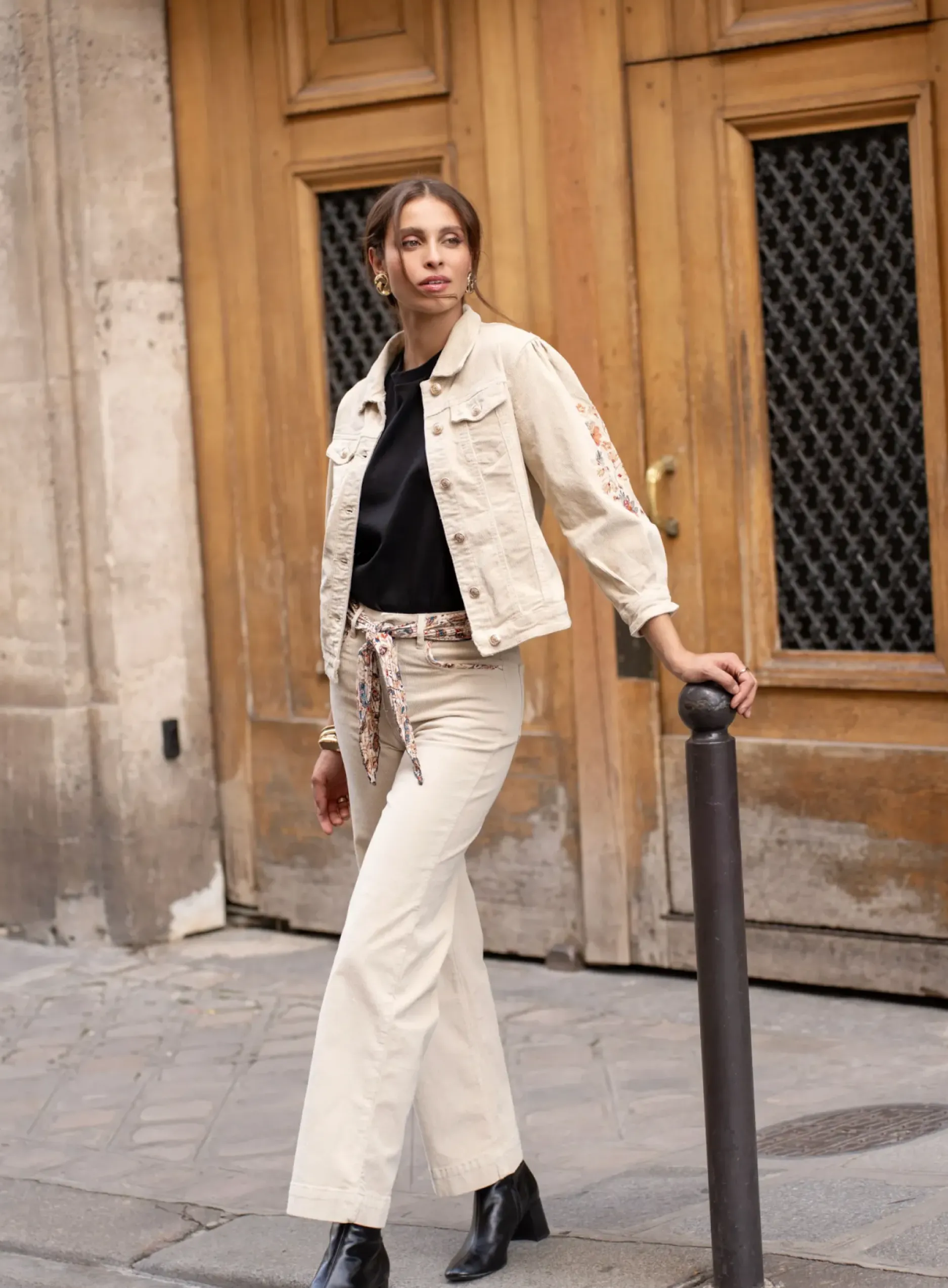 Store HippieChic Pantalon Velours Daly