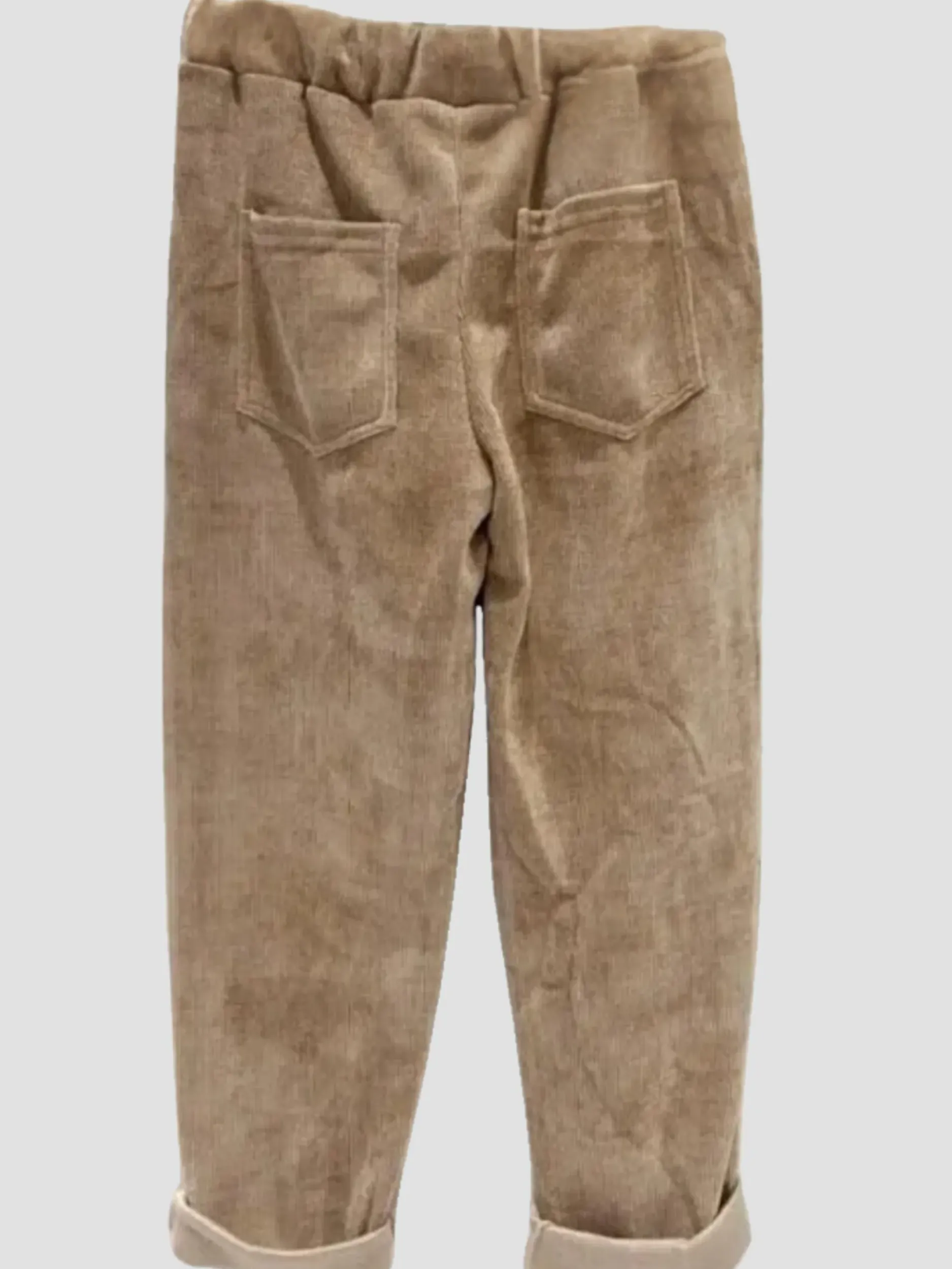 Fashion HippieChic Pantalon Velours Lisse