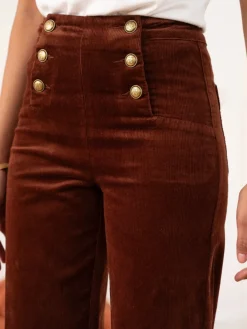 Shop HippieChic Pantalon Velours Victorine