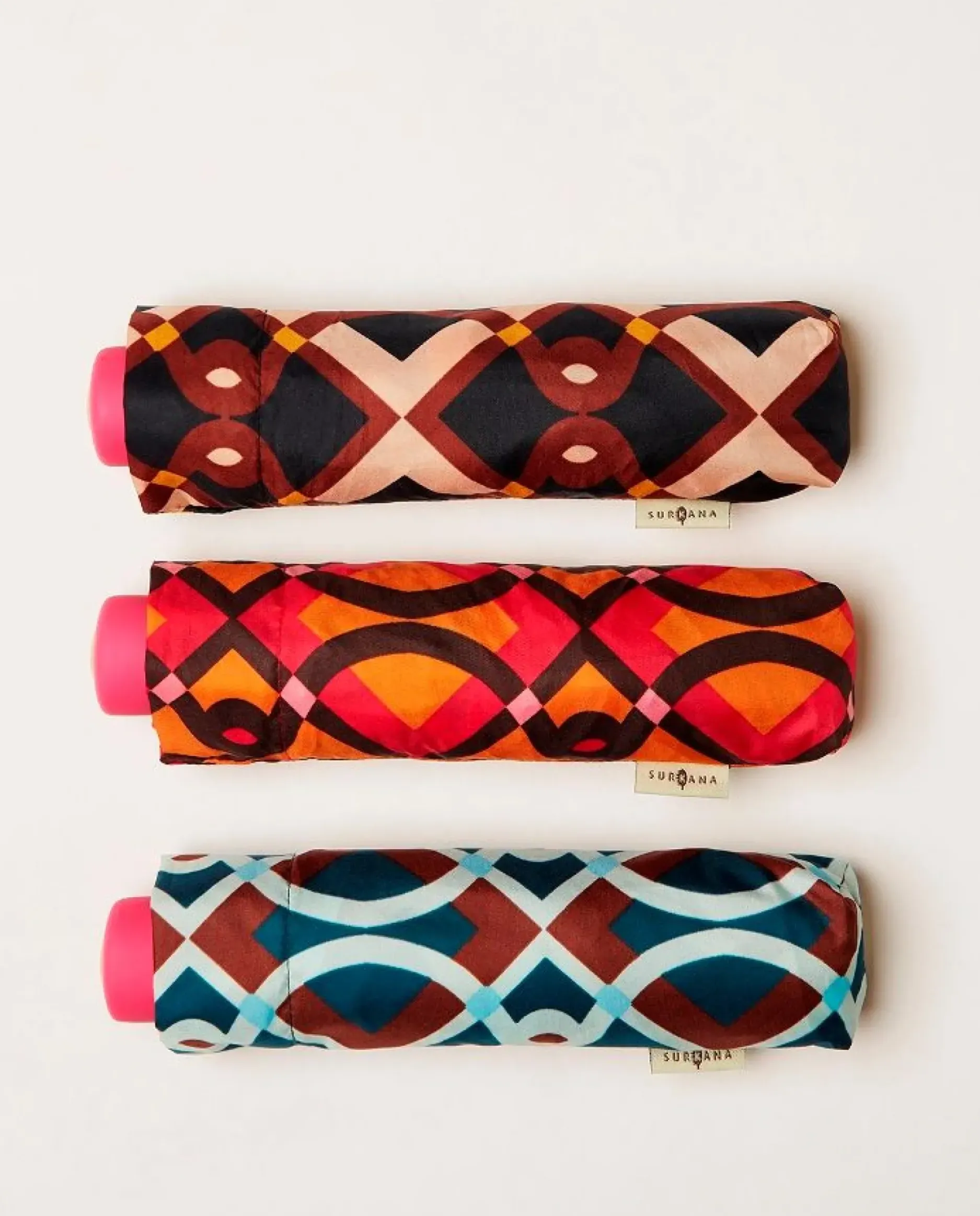 Clearance HippieChic Parapluie Surkana Imprimé Turquoise