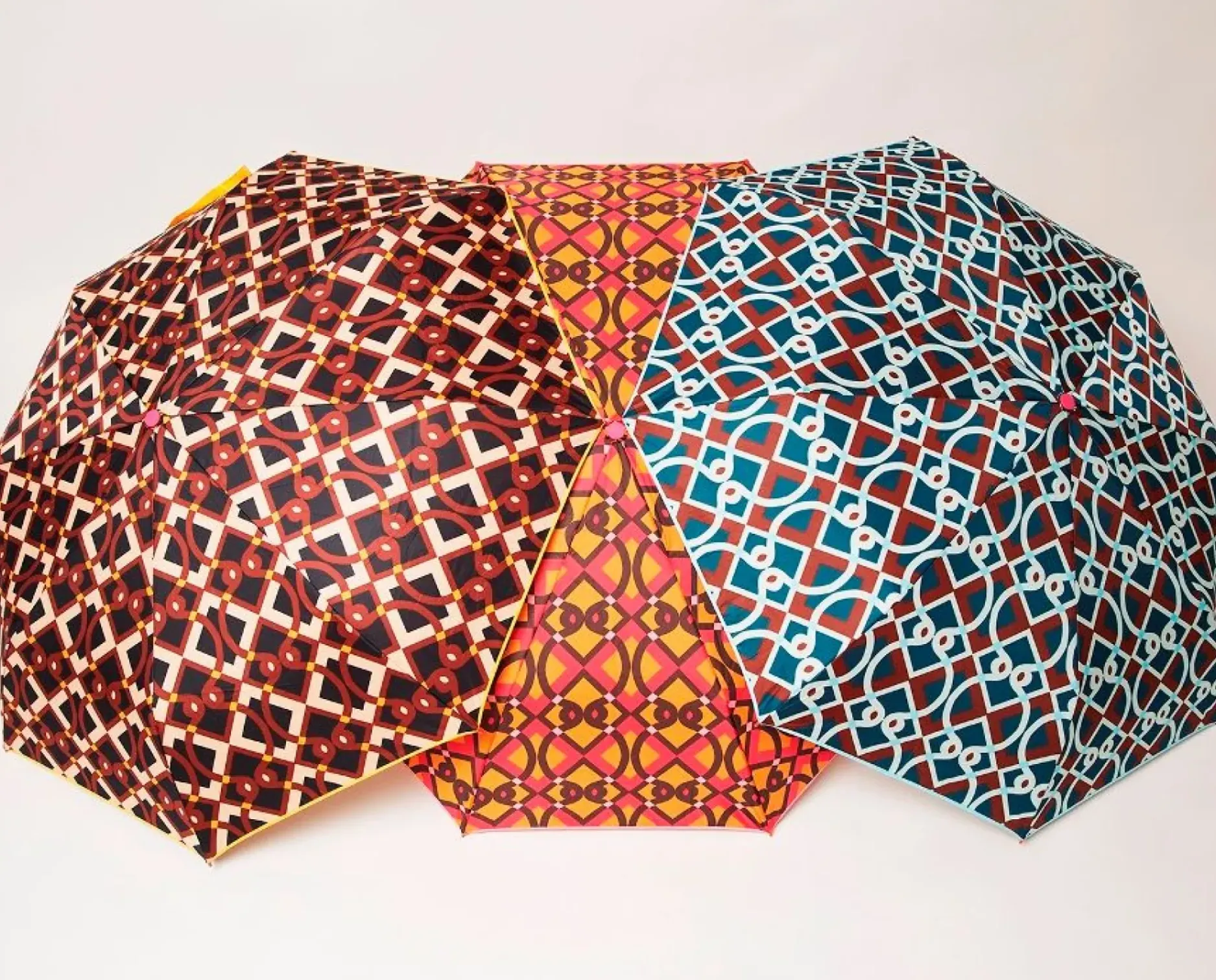 Clearance HippieChic Parapluie Surkana Imprimé Turquoise