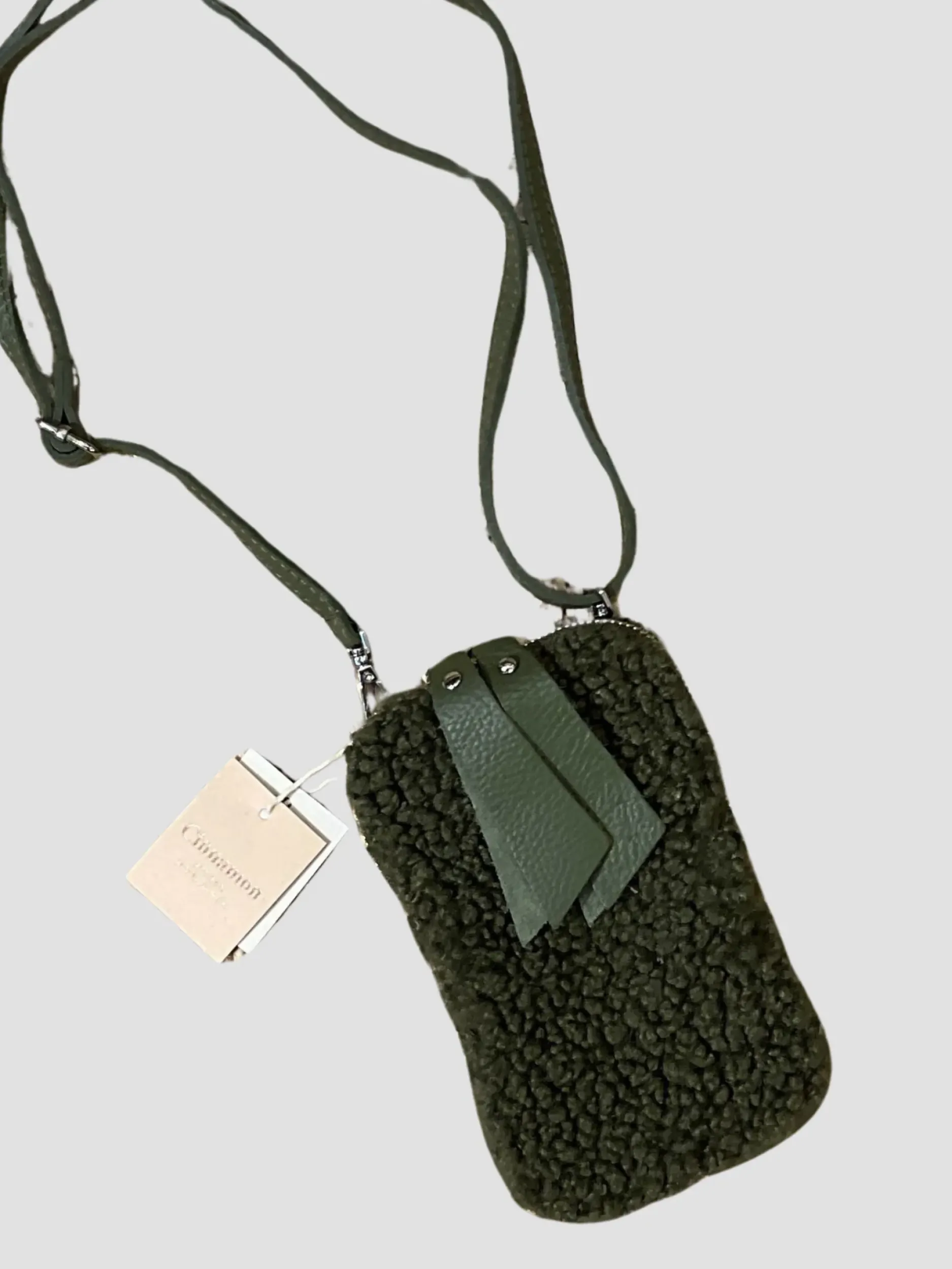 Cheap HippieChic Pochette Bouclette Double zip