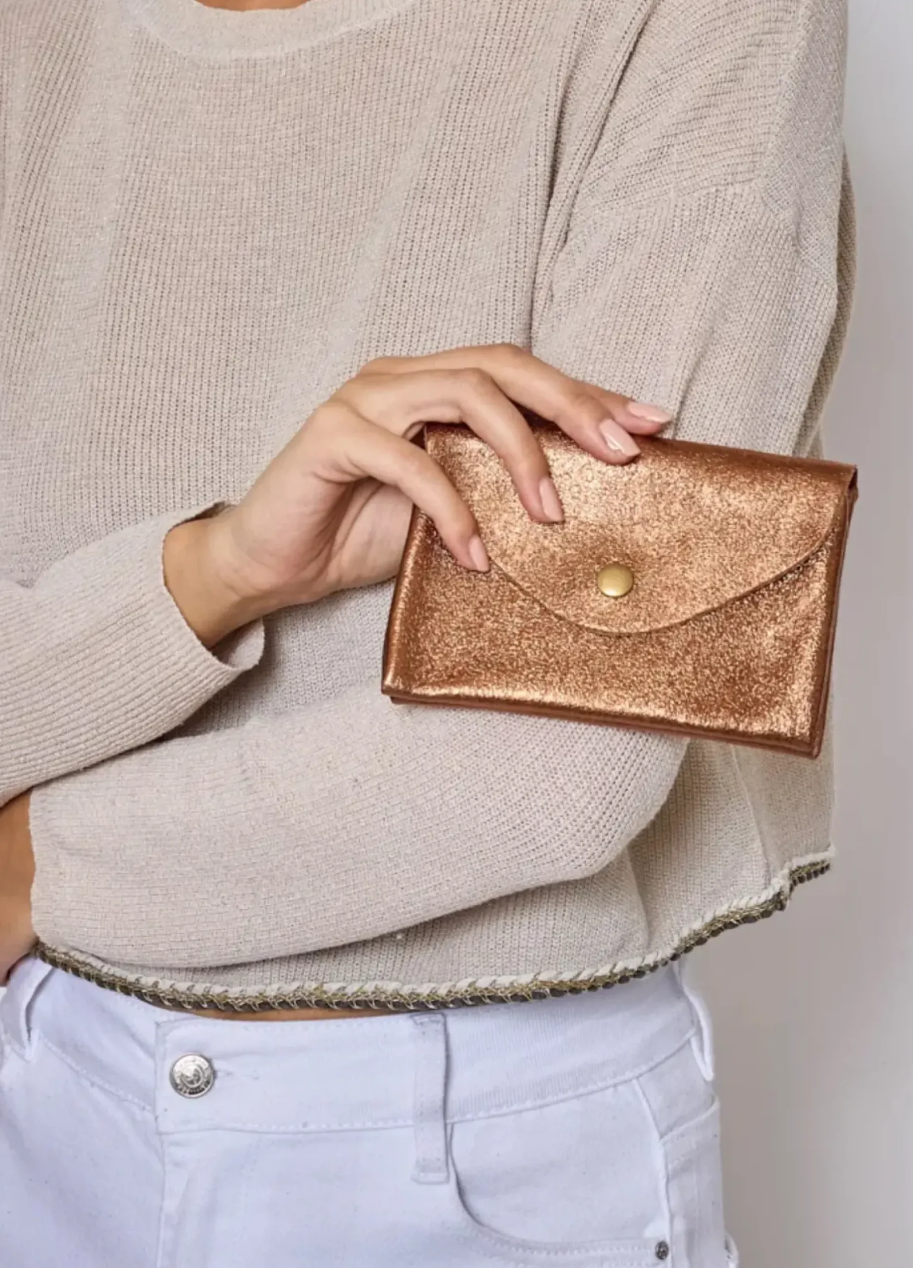 Cheap HippieChic Pochette Marla Noir