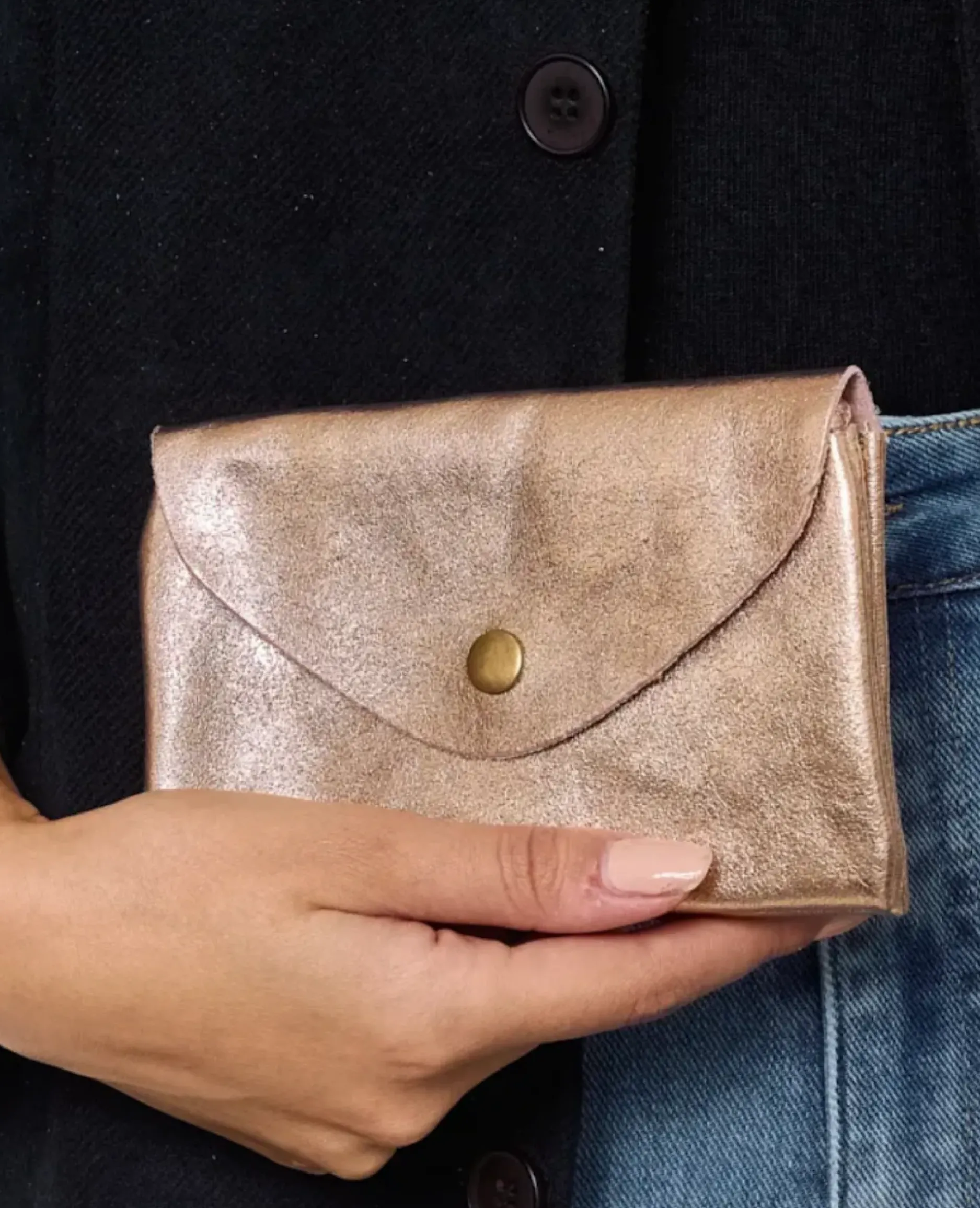 Cheap HippieChic Pochette Marla Noir