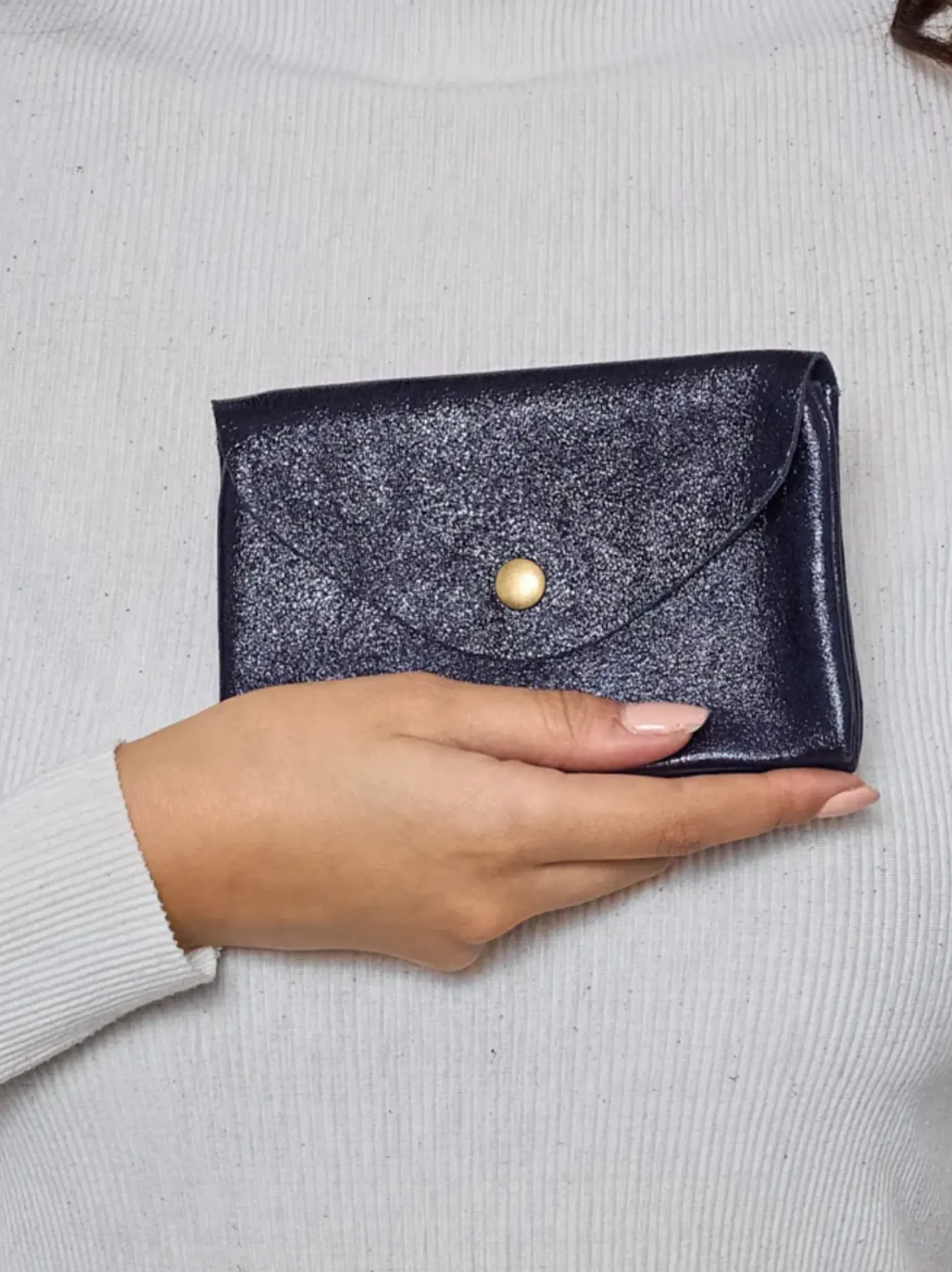 Cheap HippieChic Pochette Marla Noir