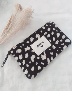 Best HippieChic Pochette Message Tissu Bichetted'AmourLéo