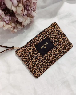 Best HippieChic Pochette Message Tissu Bichetted'AmourLéo