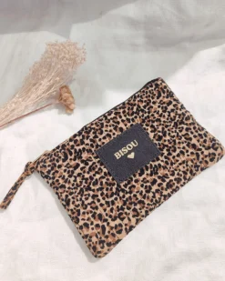 Best HippieChic Pochette Message Tissu Bichetted'AmourLéo