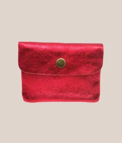 Online HippieChic Porte Monnaie Brillant Cuir Noir