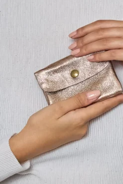 Online HippieChic Porte Monnaie Brillant Cuir Noir