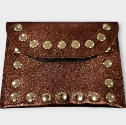 Sale HippieChic Porte Monnaie Rivet Noir