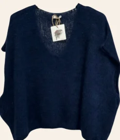 Sale HippieChic Pull Allegra Marine