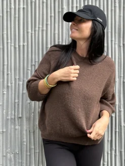 Clearance HippieChic Pull Alpaga Col Rond