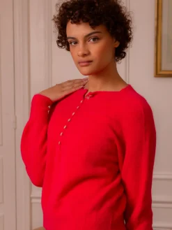 Clearance HippieChic Pull Boutonné Mora