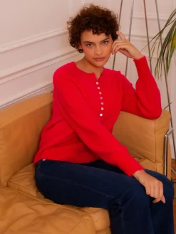 Clearance HippieChic Pull Boutonné Mora