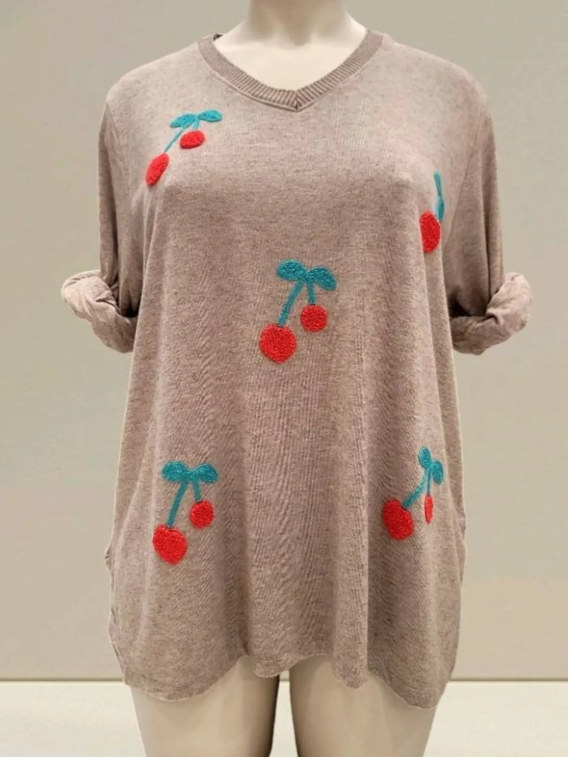 Hot HippieChic Pull Cherry du 44 au 50