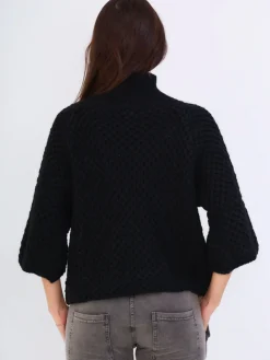 Hot HippieChic Pull Col Cheminée Elina