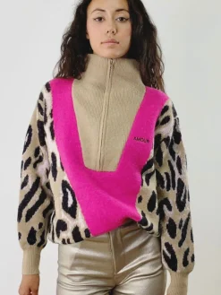 Online HippieChic Pull Col Léo Amour