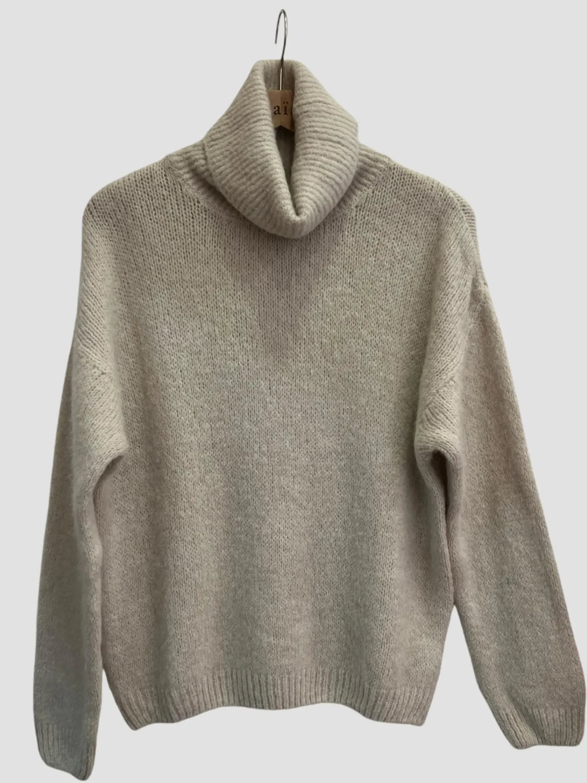 Cheap HippieChic Pull Col Roulé Assia