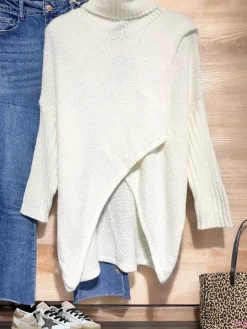 Outlet HippieChic Pull Col Roulé Meryem